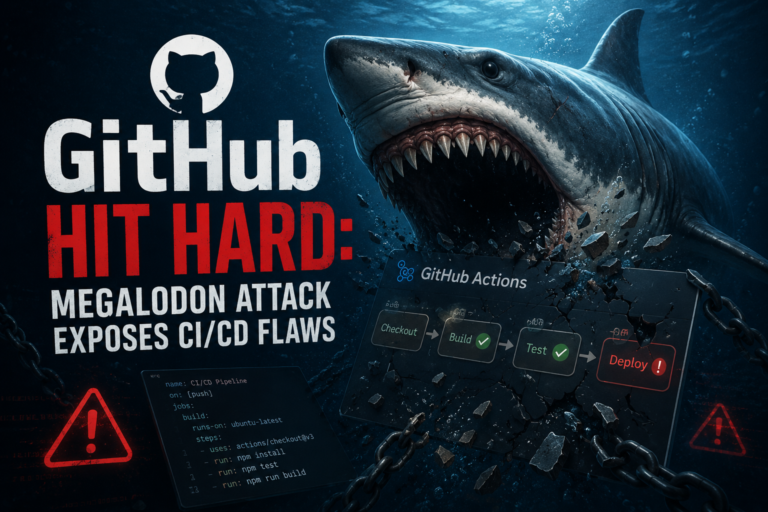 GitHub Hit Hard: Megalodon Attack Exposes CI/CD Flaws